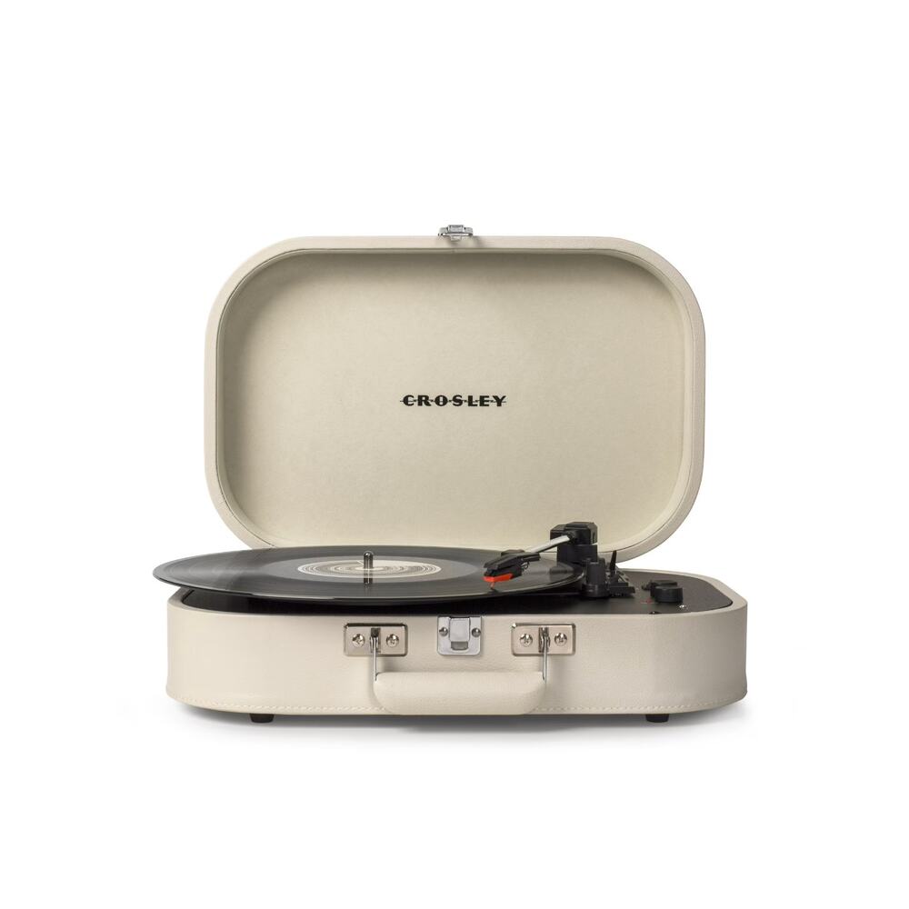 Crosley Portable 3-Speed Bluetooth Record Player, White